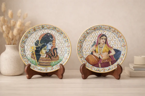 Marble jali decoration thali(1)