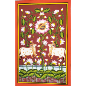 Pichwai Painting on cloth 10*16 inch