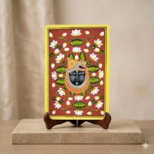 Hand-Painted Pichwai Painting on Cloth – Traditional Wall Art