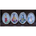Marble jali decoration thali(various subjects available i.e.god,ragini,taj mahal,elephant,love scene,etc.)
